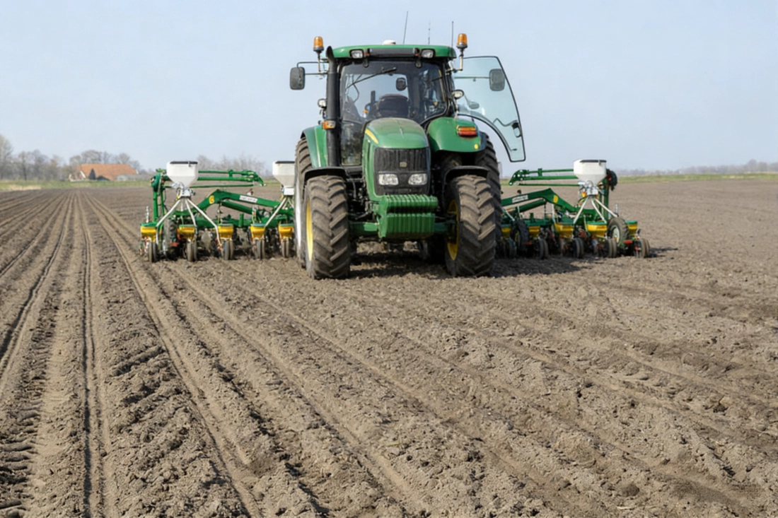 Sowing Fertilizing Cylinder4 Application of hydraulic cylinders in agricultural field management and transporters