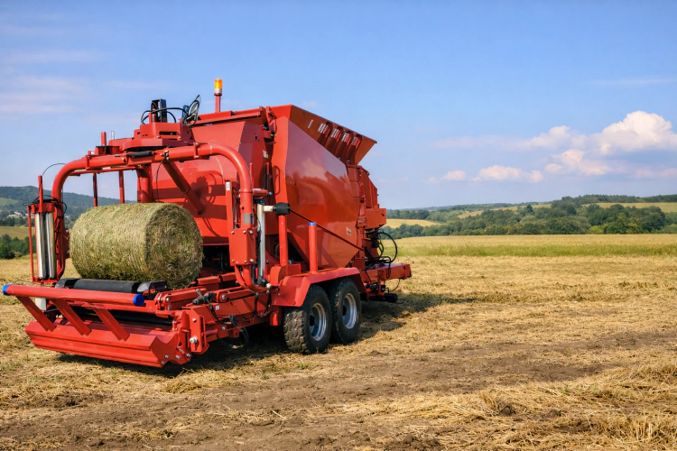 Fully integrated agricultural bundling and wrapping machine equipment