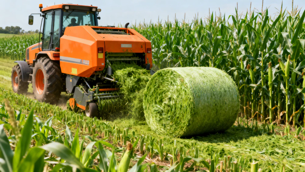 Round Hay Baler application3 Round Hay Baler