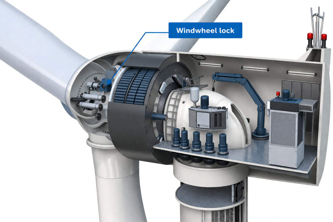 Ever Power factory custom windwheel lock cylinder manufacturing — wind turbine hydraulic cylinder production in China